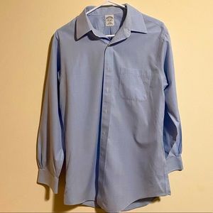 Brooks Brothers Men’s Slim Fit Blue Dress Shirt